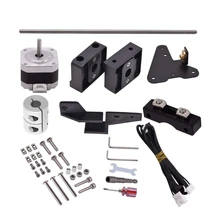 3D Printer Accessories Dual Z Axis Leading Screw Rod Upgrade Kit with Stepper Motor Replacement for Creality Ender 3