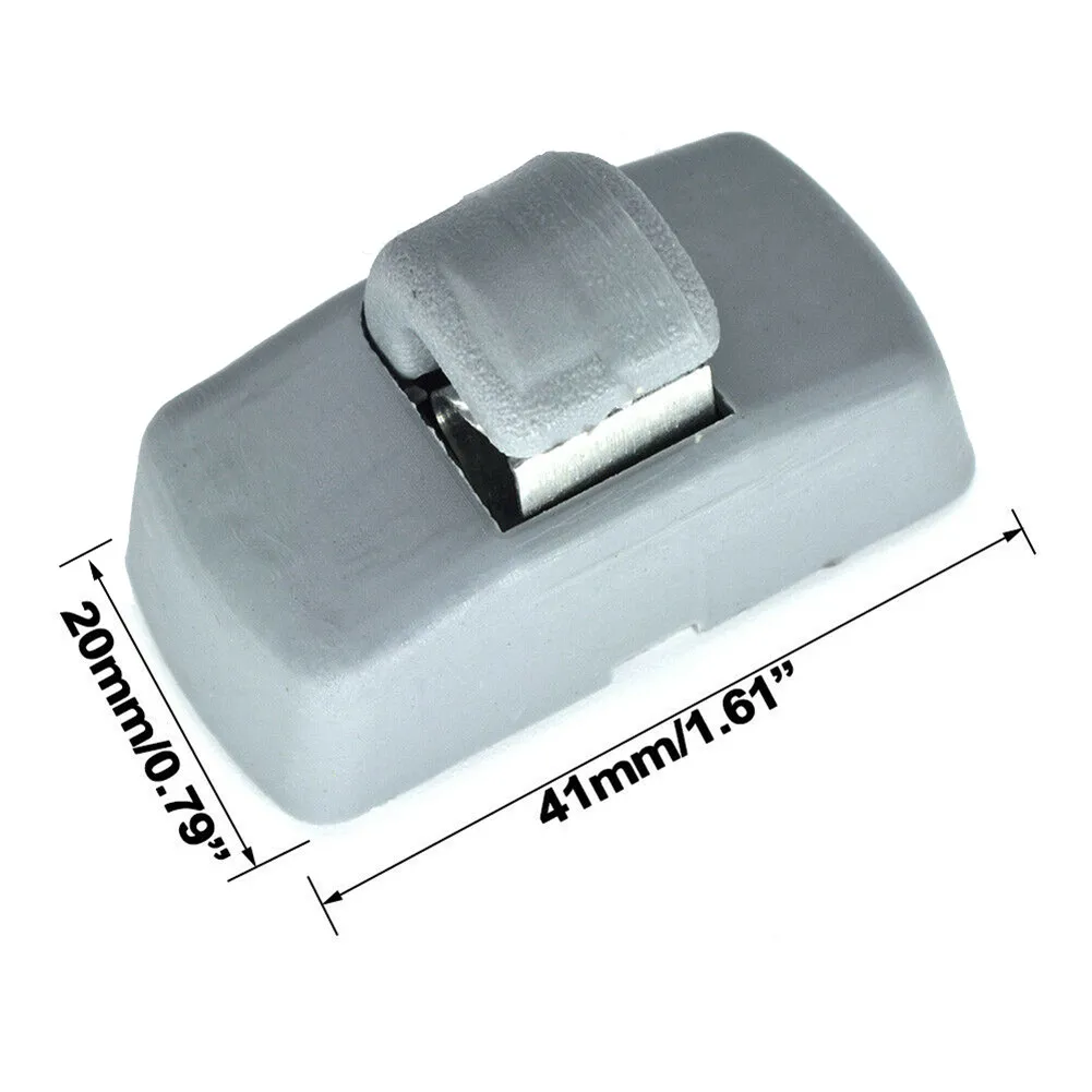 

2pcs Car Front Sun Visor Hook Clips 3B0857561B 3B0857563 For Skoda Fabia 2000-2008 Interior Accessories Car Clip