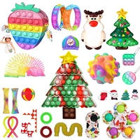 24 fidget anti stress relief toys sets surprise advent calendar christmas blind box slow rising squishy squeeze kids gift boys