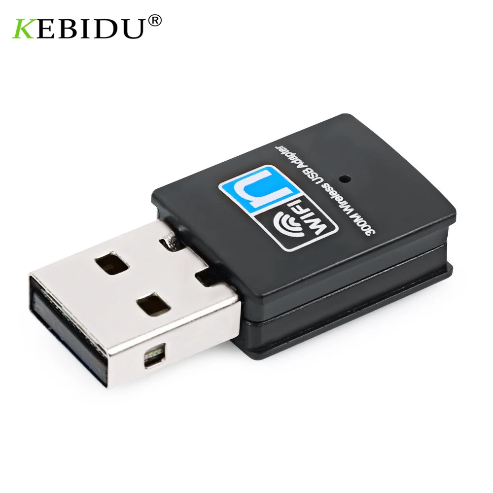 KEBIDU 2 4G Mini Wi-Fi адаптер USB Беспроводной приемник передатчик 300 Мбит/с