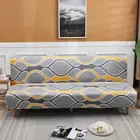 Универсальные эластичные Чехлы для дивана без подлокотников, эластичное покрытие для дивана в гостиную, складные современное сидение Чехлы для дивана