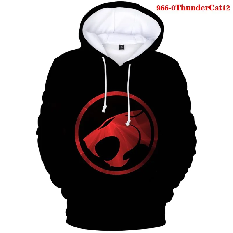 

Hoodies dos homens moletom para meninos engraado thundercats 3d impresso hoodies casuais streatwear thundercat harajuku hoodie