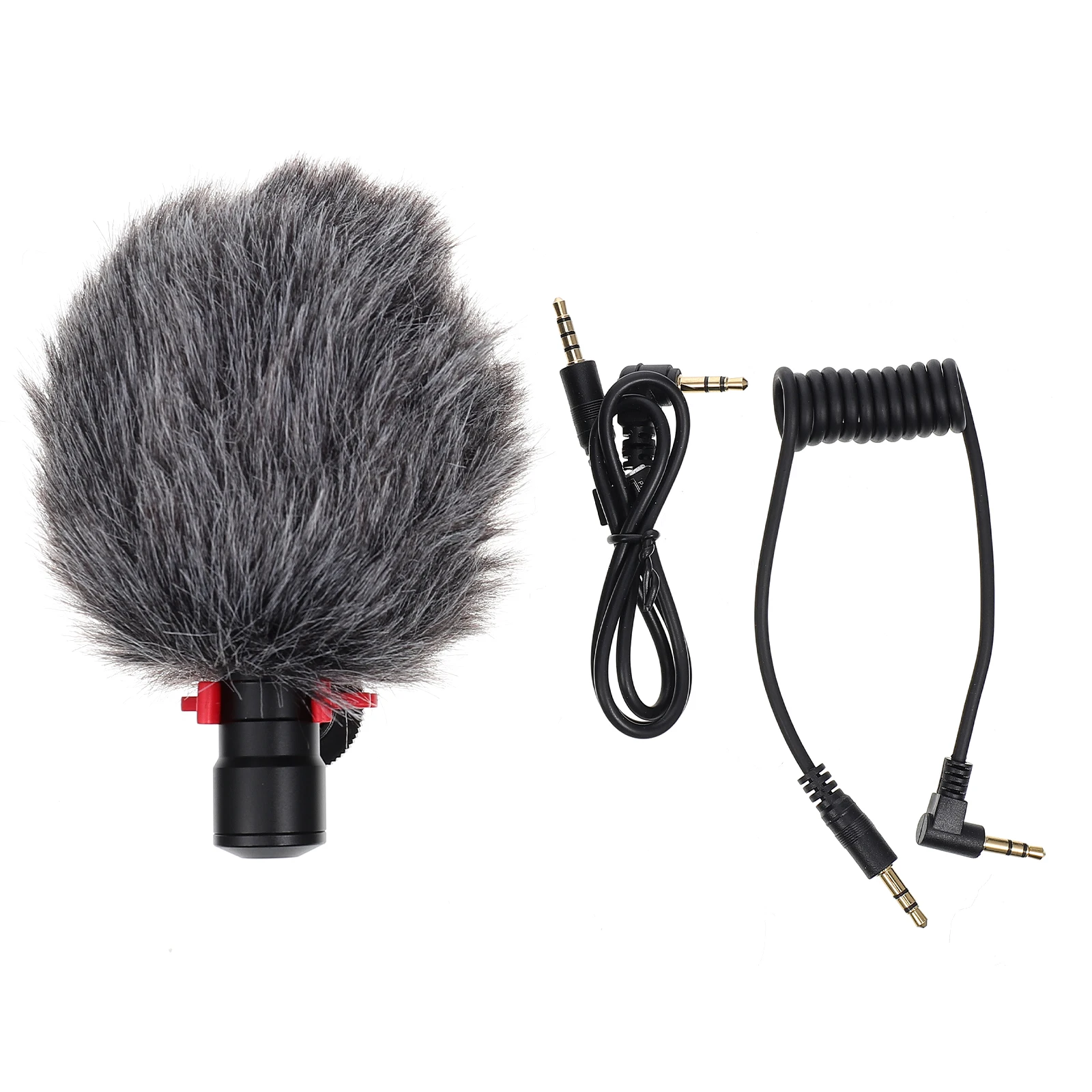

1 шт. Портативный прочный мини-микрофон для записи с шумоподавлением DSLR микрофон для камеры