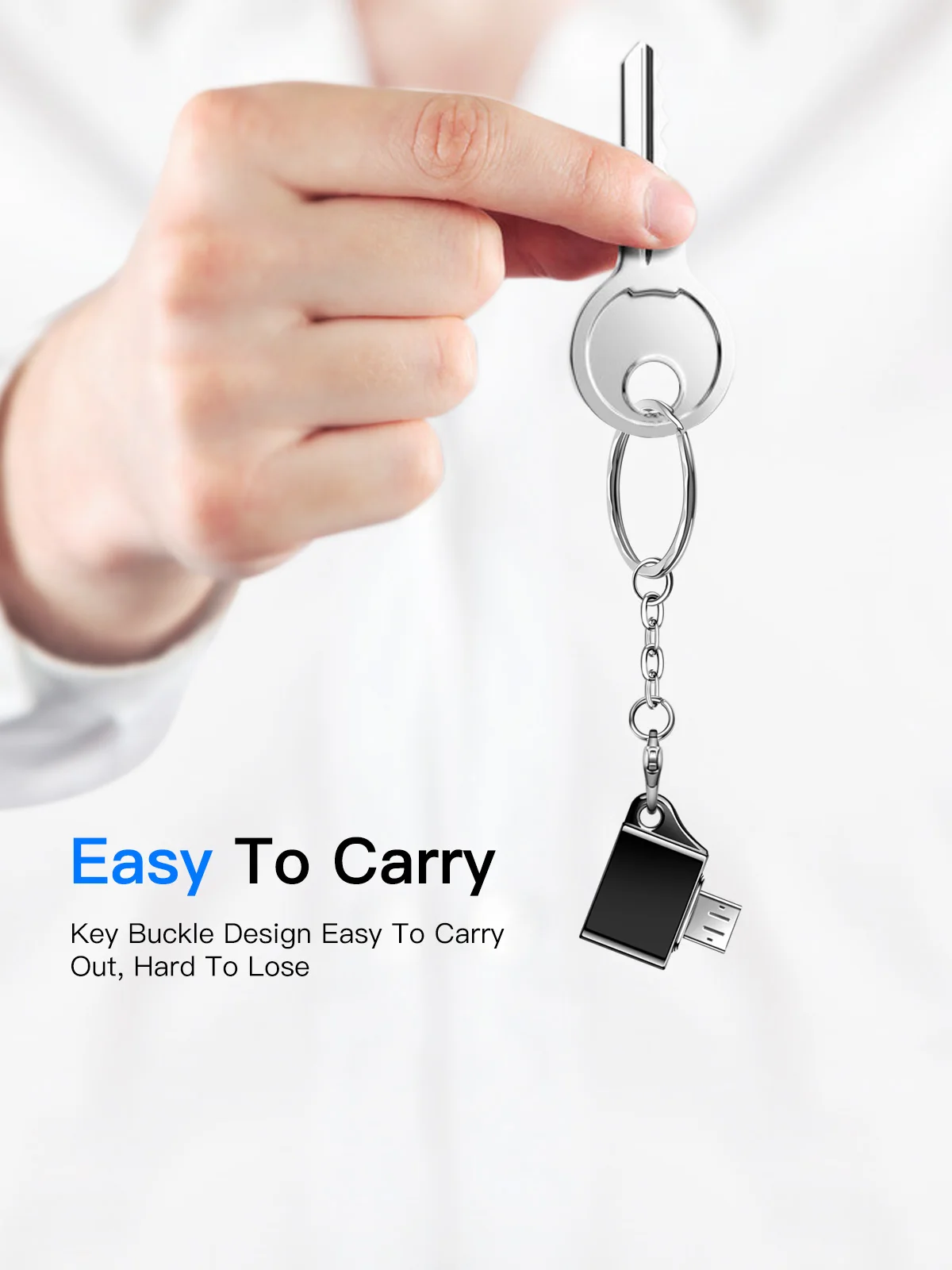 FONKEN Micro USB OTG адаптер USB флэш-накопитель OTG штекер type-A кабель конвертер для Android телефона зарядный разъем