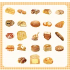SIXONE 46 листов креативные милые декоративные наклейки для хлеба s Kawaii ручная учётная запись Сделай Сам корейские школьные канцелярские этикетки Уплотнительная наклейка