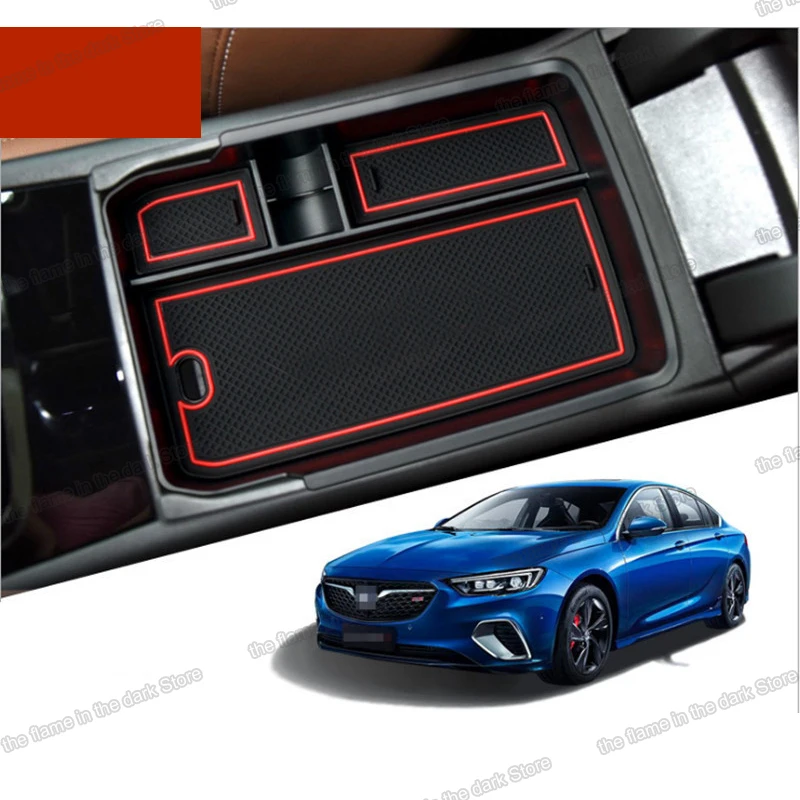 

car Armrest Center Storage Box Container Organizer Case for Opel Insignia B MK2 Buick Regal Holden 2017 2018 2019 2020 2021