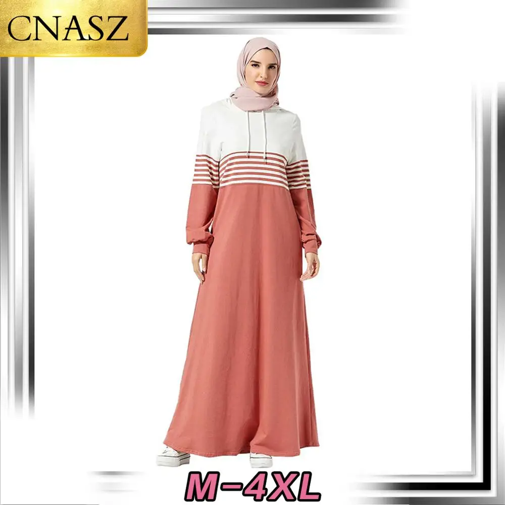 Мусульманское платье Ближний Восток арабский женский свитер с капюшоном