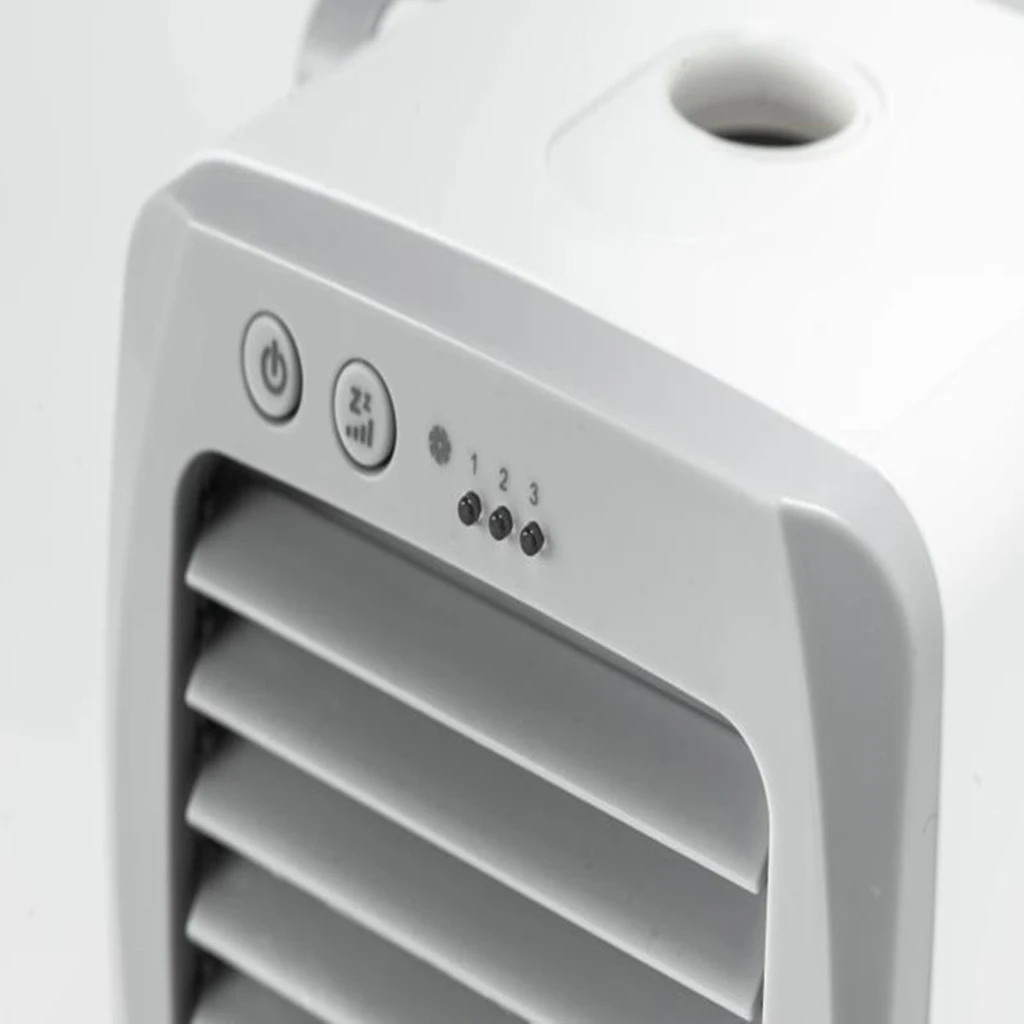 

Portable MIni Air Conditioner Fan Personal Space Fan Cooler Quiet USB Air Cooling Humidifier Purifiers For Home Office