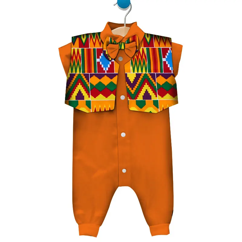 Комплект из 2 предметов для маленьких мальчиков в африканском стиле Одежда с