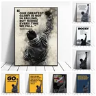 Вдохновляющие успехи  мотивационные постеры и принты настенные картины для гостиной настенный Декор