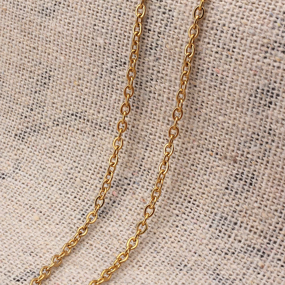 Цепочка с подвеской из нержавеющей стали 1 шт.|Ожерелья подвеской| |