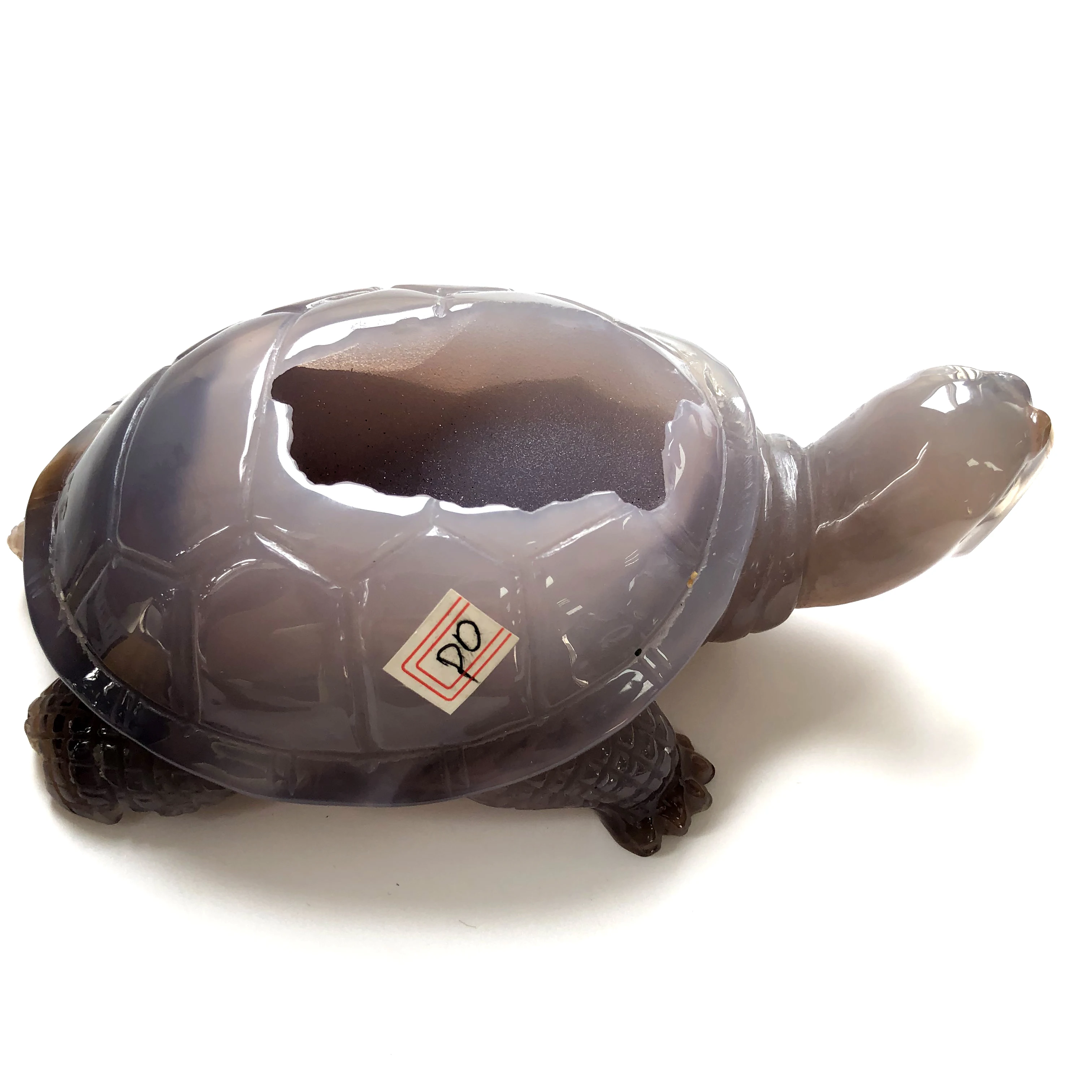 Искусственная черепаха полированный жеодовый лечебный драгоценный камень для