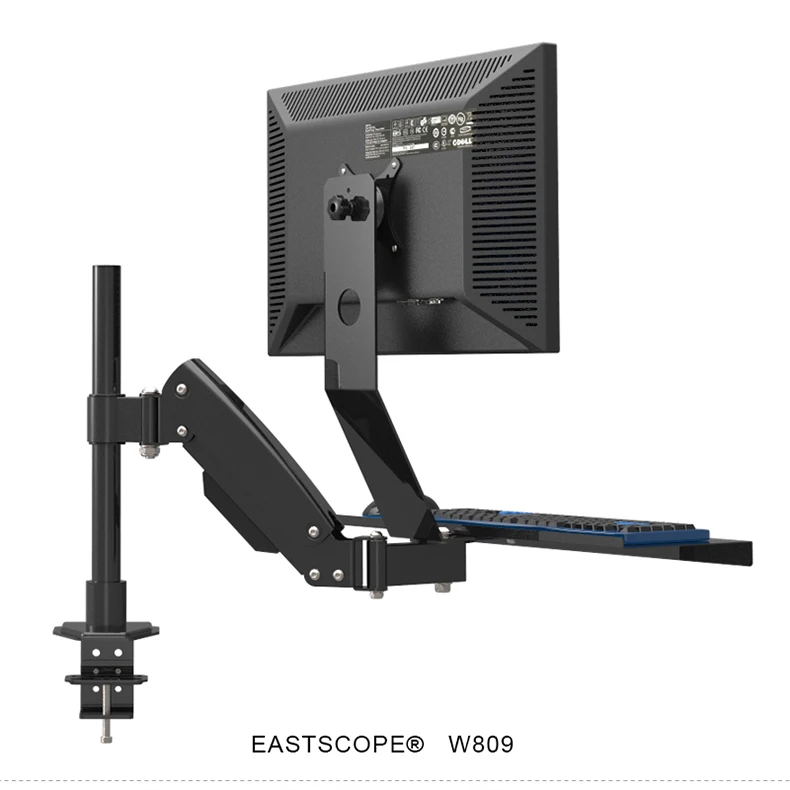 Настольный держатель с полным движением Erogonomic Sit Stand компьютерный монитор + для