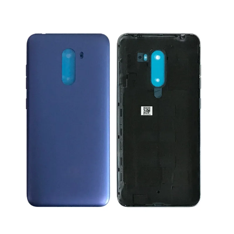 Крышка батарейного отсека для Xiaomi Pocophone F1 Poco задний корпус стеклянная задняя
