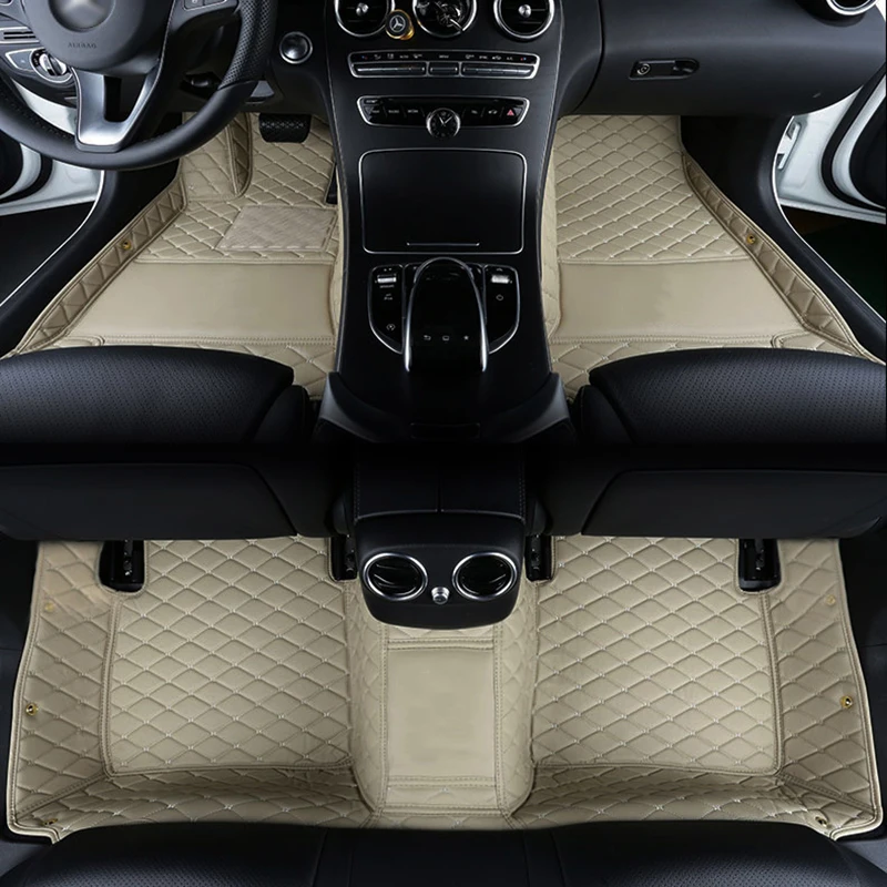 

usustom LOGO Car Floor Mat for RENAULT Captur Grand Scenic KADJAR Laguna Modus Twingo zoe THALIA car Accessories Rugs