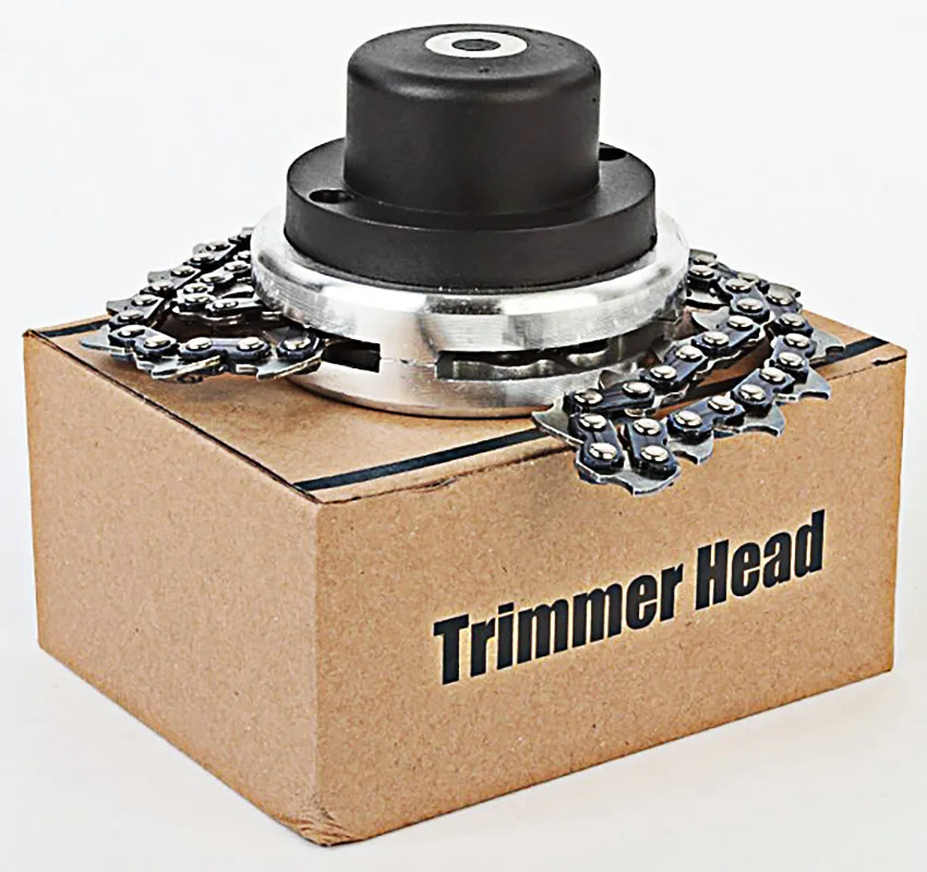 Газонокосилка цепи триммер головка универсальная 65Mn Головка триммера с