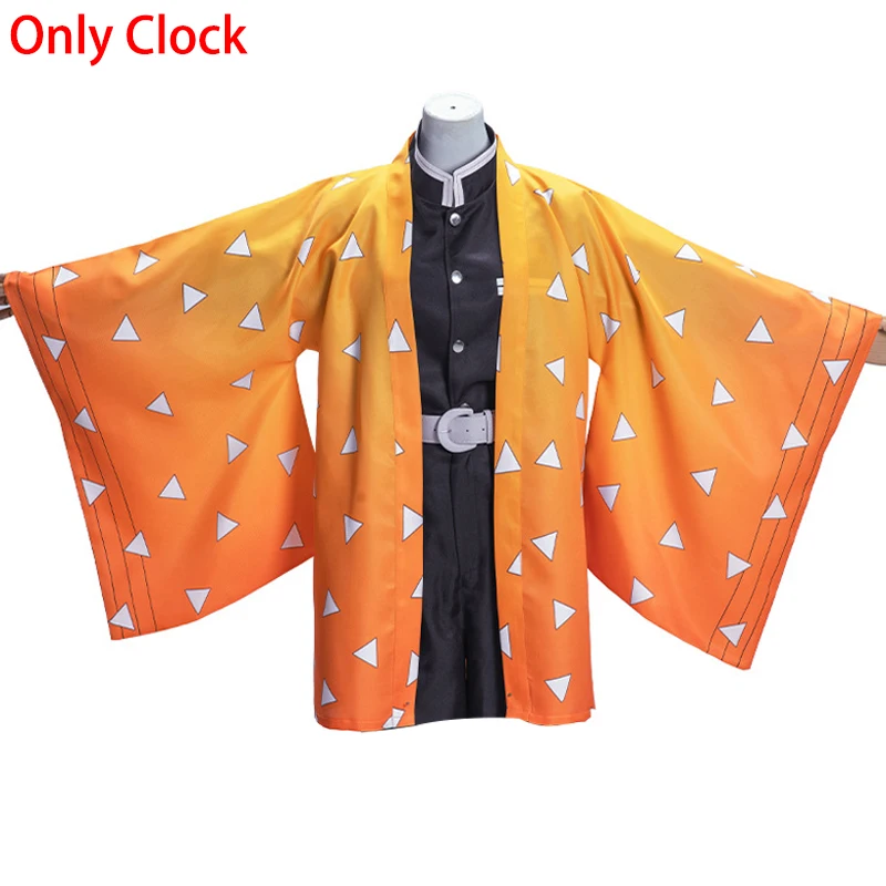 Demon Slayer Kimetsu no Yaiba Agatsuma Zenitsu Kamado Tanjirou Tomioka Giyuu Himejima Kyoumei плащ Haori кимоно юката Косплей |