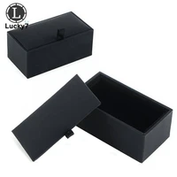 free shipping cufflinks black jewelry storage manager case cuff links display box holder classic fashion gift box menswear