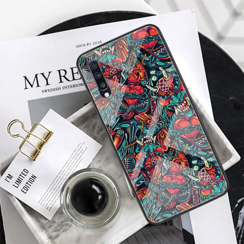 

Prajna mask Phone Case Tempered Glass For XiaoMi 8SE 6 8lite MIX2S Note 3 Redmi Note 7 5 4 Redmi 6A 5Plus 4X