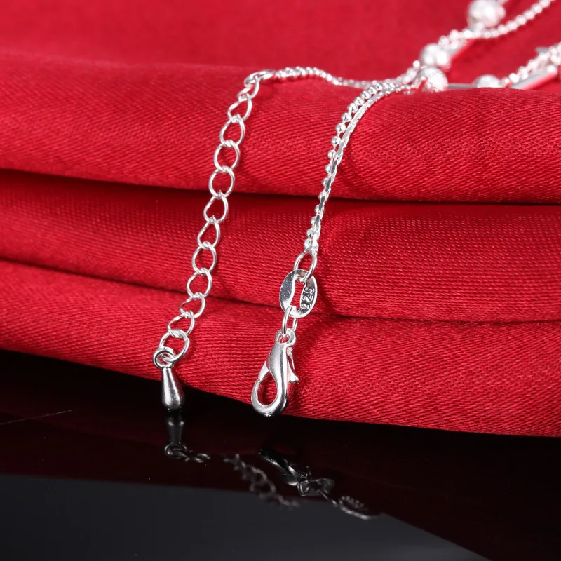 

Simple Personality Mori Student Double-Layer Five-Pointed Star Ankle Chain Sexy Temperament Fashion Anklet Female