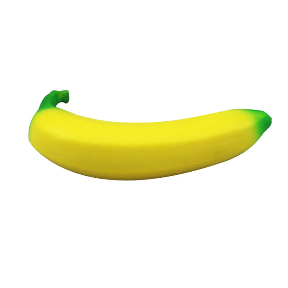 

Slow Rising Squishy Banana Wrist Hand Pad Rest Kids Toy Charm Home Decoration Stress Relief toy Anti-Stress Banana Shape Toy