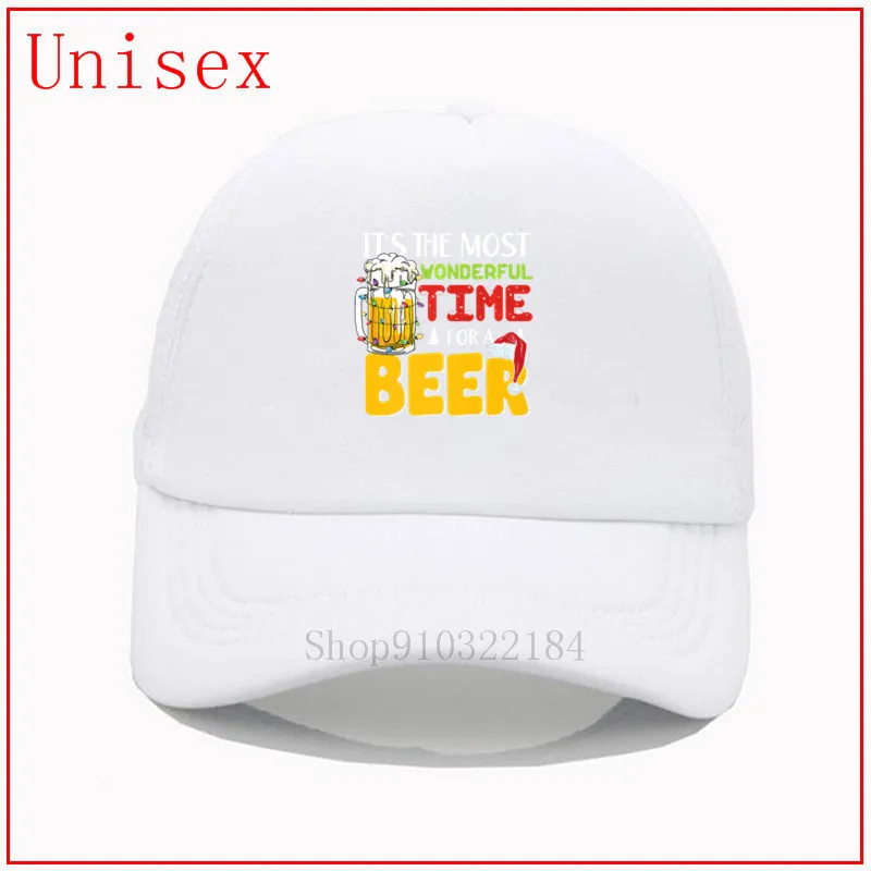 Самое замечательное время для пивного напитка Рождественская бейсбольная кепка