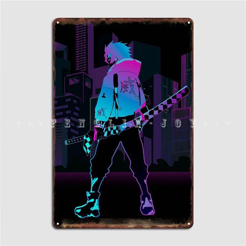 

Металлический плакат с изображением демона, муравьиного цвета, плаката, кухонная Настенная роспись, оловянный плакат