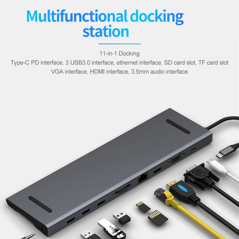 тип c док станция для ноутбука