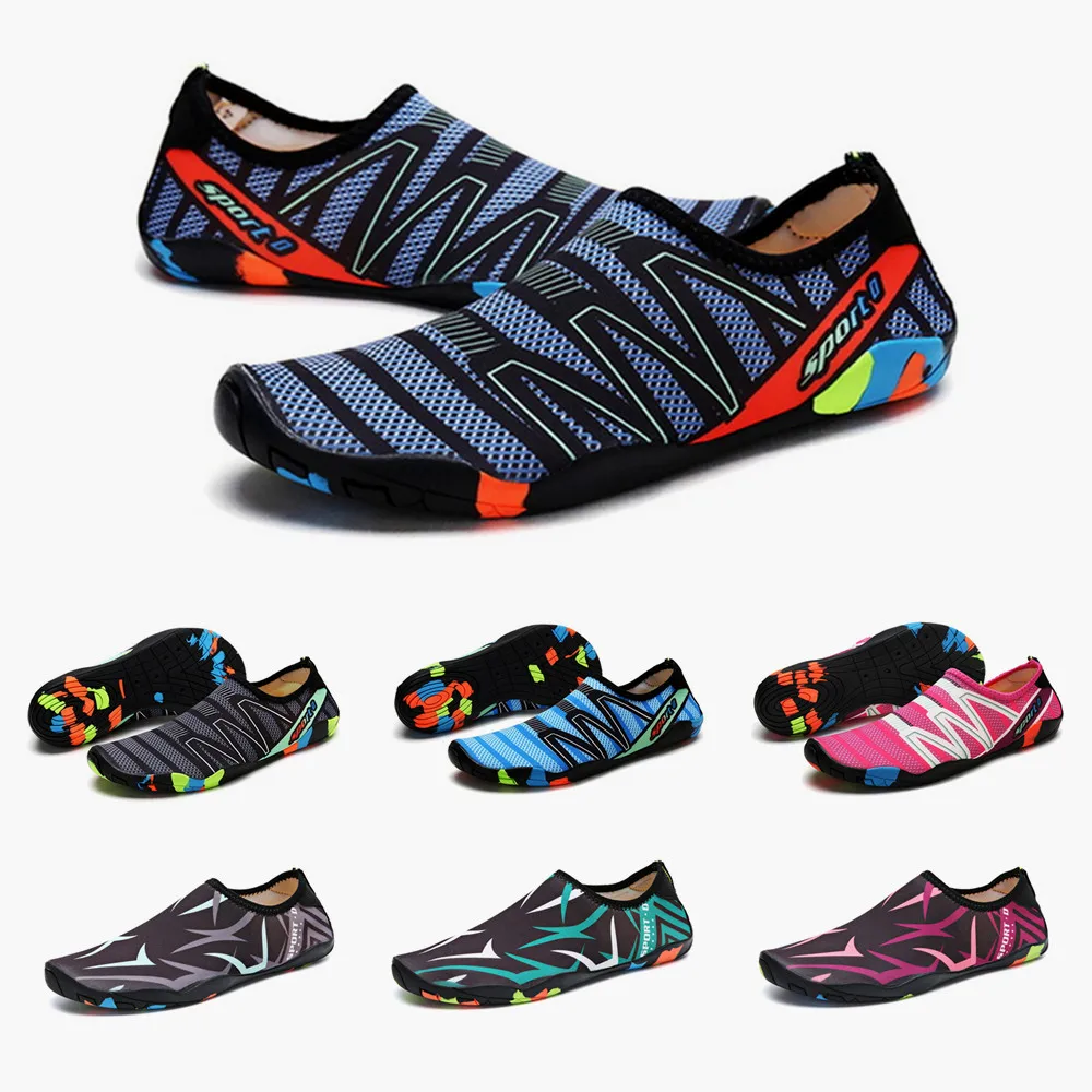 Кроссовки унисекс для плавания быстросохнущие водного спорта пляжа серфинга
