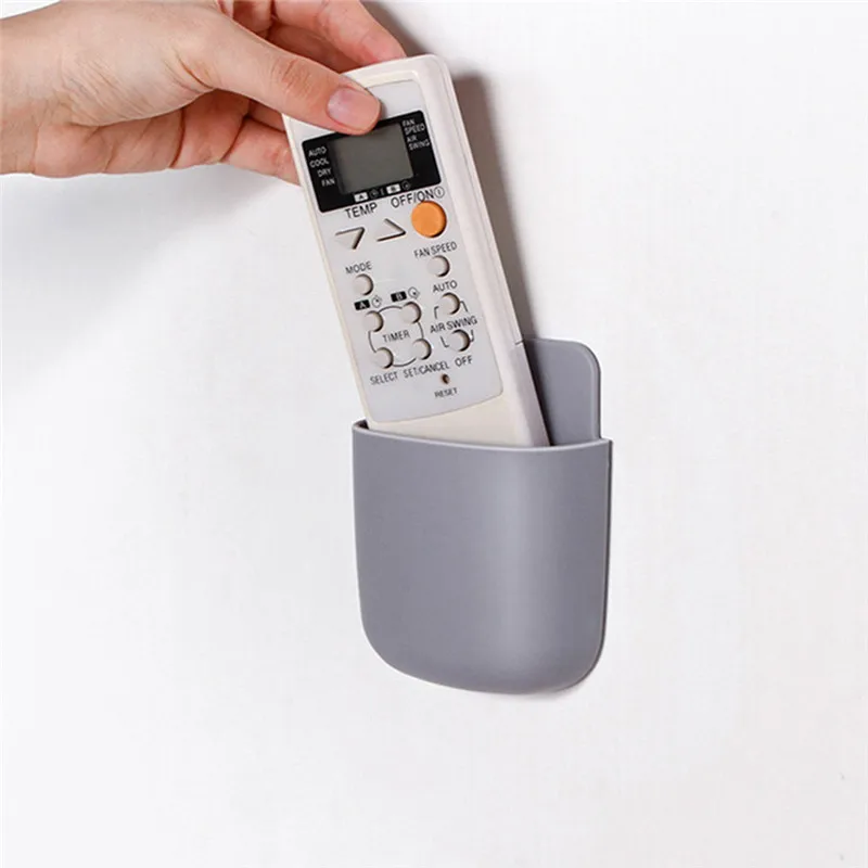 Пластиковая настенная полка с бесплатным отверстием для спальни органайзер