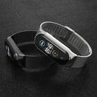 Ремешок для Xiaomi Mi Band 6, 5, 4, 3, металлический браслет из нержавеющей стали, Mi Band 3, 4, band 5, сменные ремешки для mi band 6, ремешок для часов