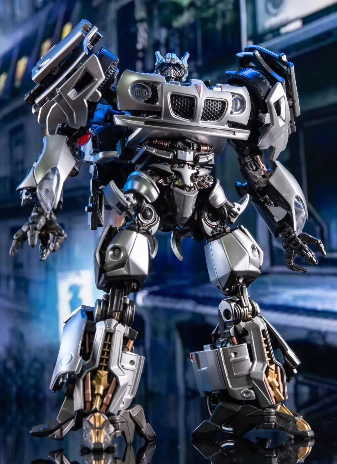 Трансформер BMB Jazz Черная Мамба Деформационная игрушка LS18 AOYI Робот-модель MPM09 Ручное управление спортивным автомобилем GT Лейтенант.