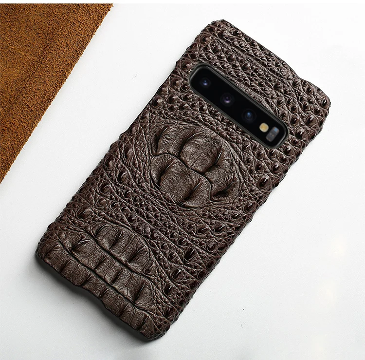 Чехол для телефона для samsung Galaxy S7 край S8 S9 S10 Plus Note 9 8 10 A20 A30 A40 A50 A70 головы крокодила чехол для A5 A7 A8 J5 J7