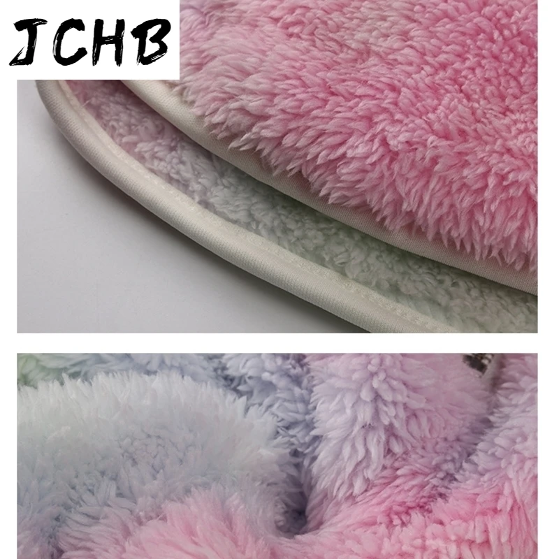 

Tie Colour Dye Print Winter Plush Sweatshirts Hoodies Women Casual Turn-down Collar Zipper Thicken Warm Long Sleeve Pullover Top