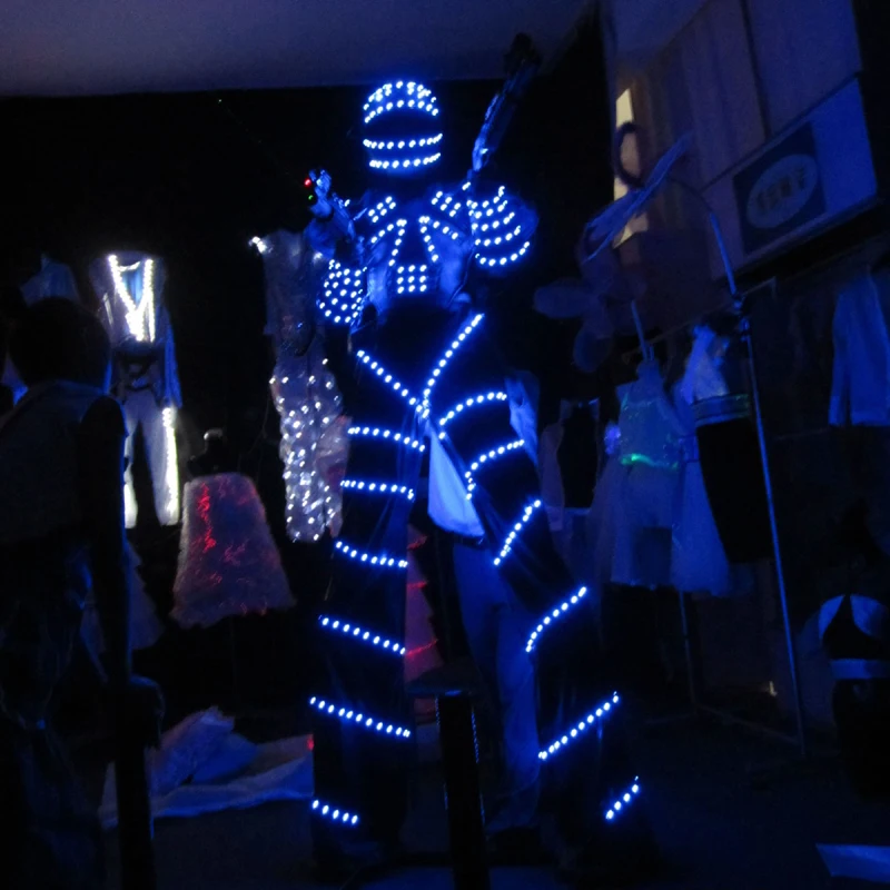 Luminous costume/LED Costume /LED Clothing/Light suits/ LED Robot suits/ led lights costumes