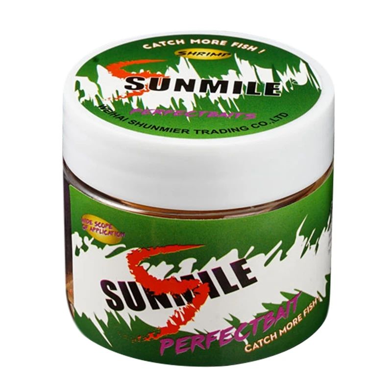 

SUNMILE Worm Soft Bait Swim Baits 30Pcs/Box Soft Big Fish Bait T Tail Road Sub Soft Bait Mini Root Bait