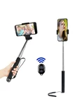 Селфи-Палка с пультом дистанционного управления, штатив для смартфона, экшн-камеры, совместим с Bluetooth