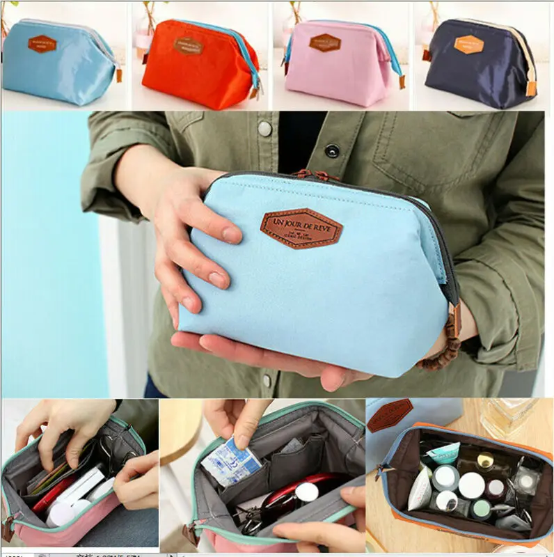 Women Toiletry Bag Lazy Makeup Quick Pack Waterproof Travel Fashion Casual Simple Large Capacity Lady Girls Cosmetic | Дом и сад
