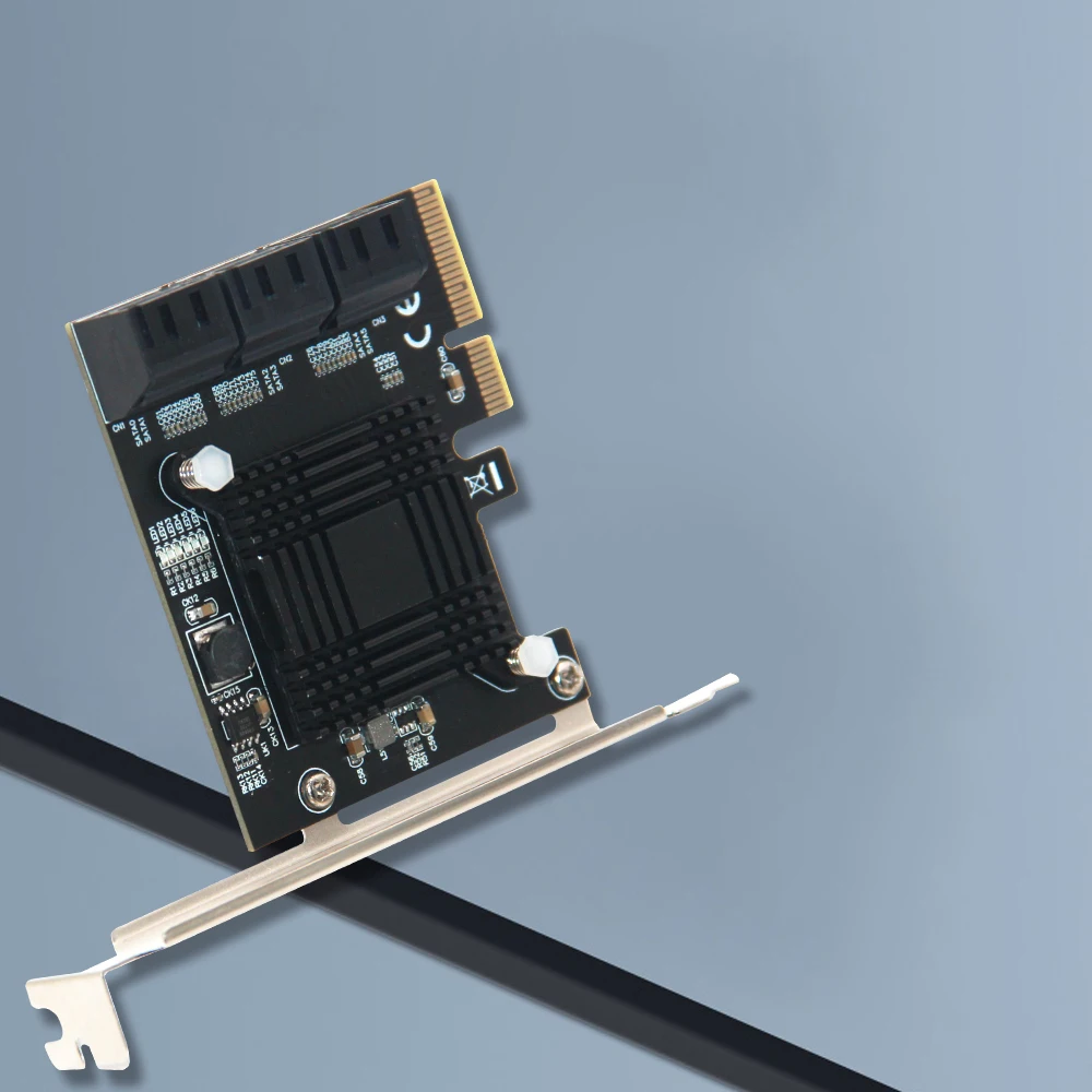 6 порты sata 30 для pcie 1x карта pci express sata 3 адапт