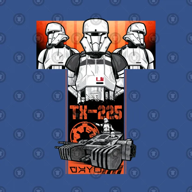 

Galactic Empire Assault Tank Track-propelled Ground Assault Vehicle T-Shirt. Summer Cotton Short Sleeve O-Neck Mens T Shirt New