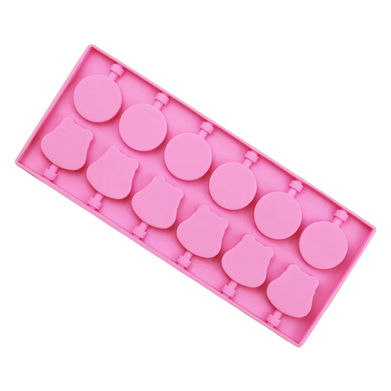 12 даже форма медведя силиконовая для леденцов Diy конфеты шоколадные формы мягкие