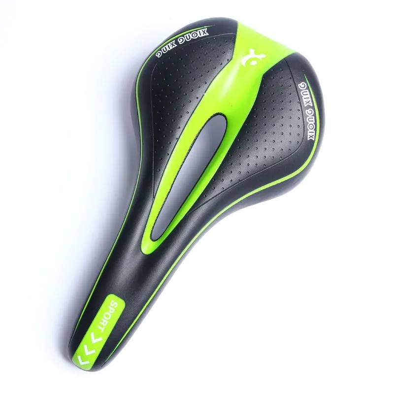 

Bicycle Saddle PU Leather Bicycle Saddle MTB Road Mountain Bike Saddle Cycling Hollow Seat Cushion Bicycle Parts