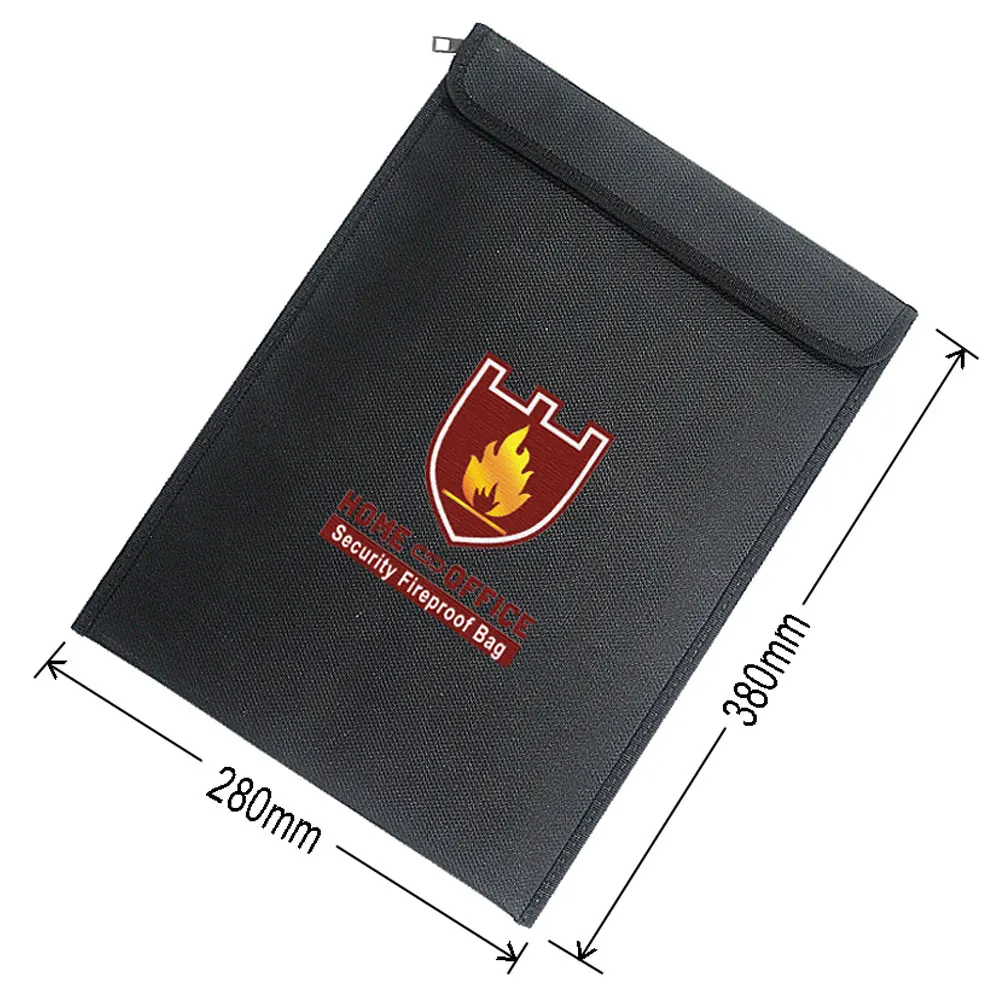 

Fire/Smoke/Water Resistant Document Bag Easy Carry Handle Bag