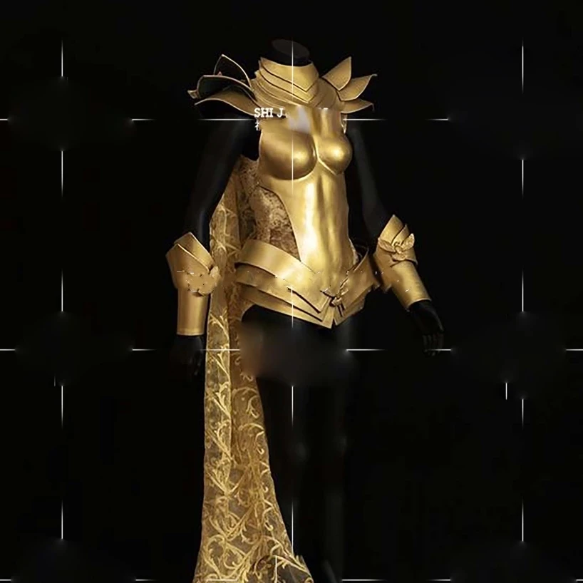 Мужская роговая броня сексуальное будущее шоу сценическая танцевальная одежда