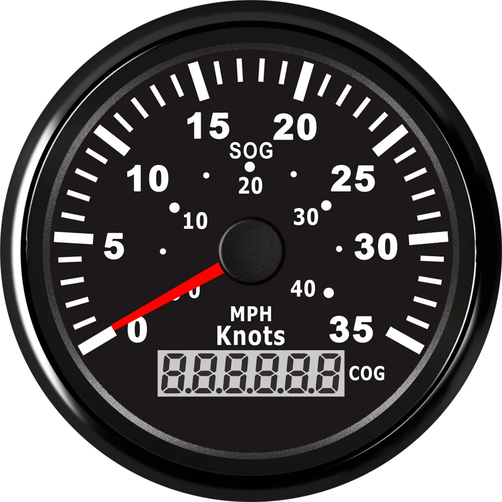 Спидометры GPS из нержавеющей стали 316L измерители скорости для мотоцикла 0-35 узлов