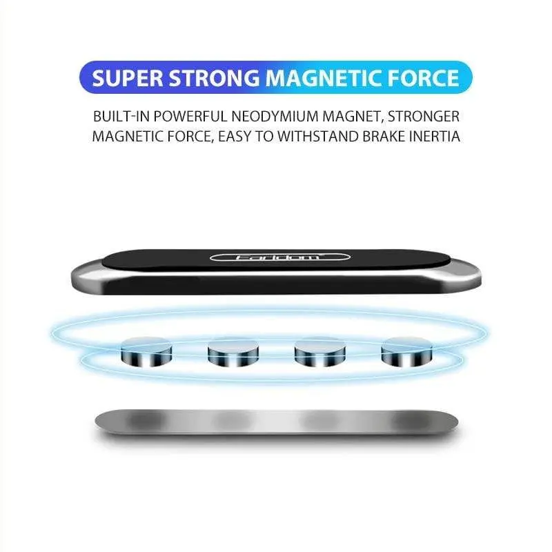 Мини кронштейн для телефона магнитный автомобильный держатель мини подставка в