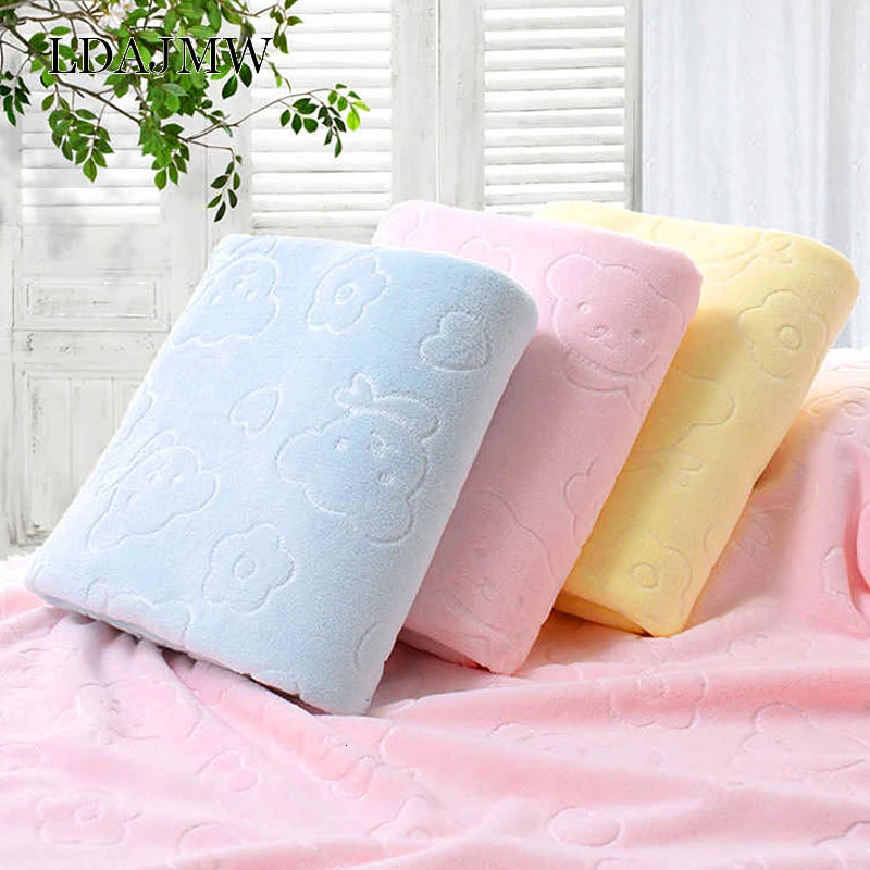 Полотенце из микрофибры для ванной с рисунком медведя быстросохнущее пляжное