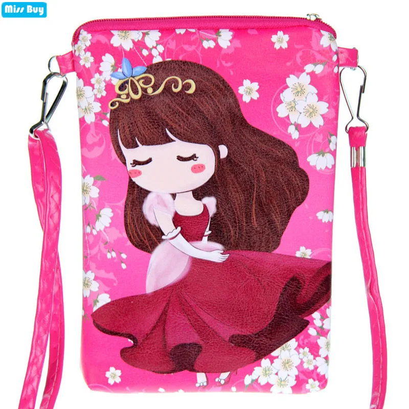 

Cute Cartoon Shoulder Bag For Girl Cell Phone Bag For iPhone 13 Pro Max/Samsung A51/Xiaomi Case Corssbody Bag Purse Wallet Pouch