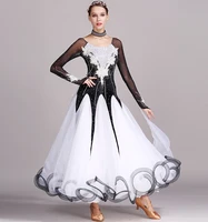 standard ballroom dancing dresses adult new style 5 color waltz skirt high quality women ballroom competition dance dress