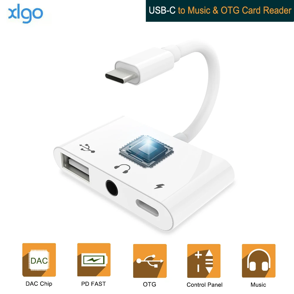 

USB C to USB 3 Camera Reader OTG adapter With Type C to 3.5mm Aux Headphone Jack Charging Data Sync for Google Pixel 2/2XL/3/3XL